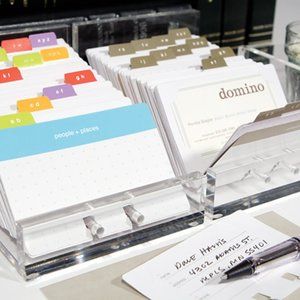 ISO Russell + Hazel Acrylic Rolodex